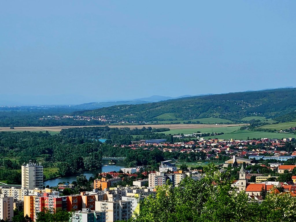Hlohovec Panorama View.